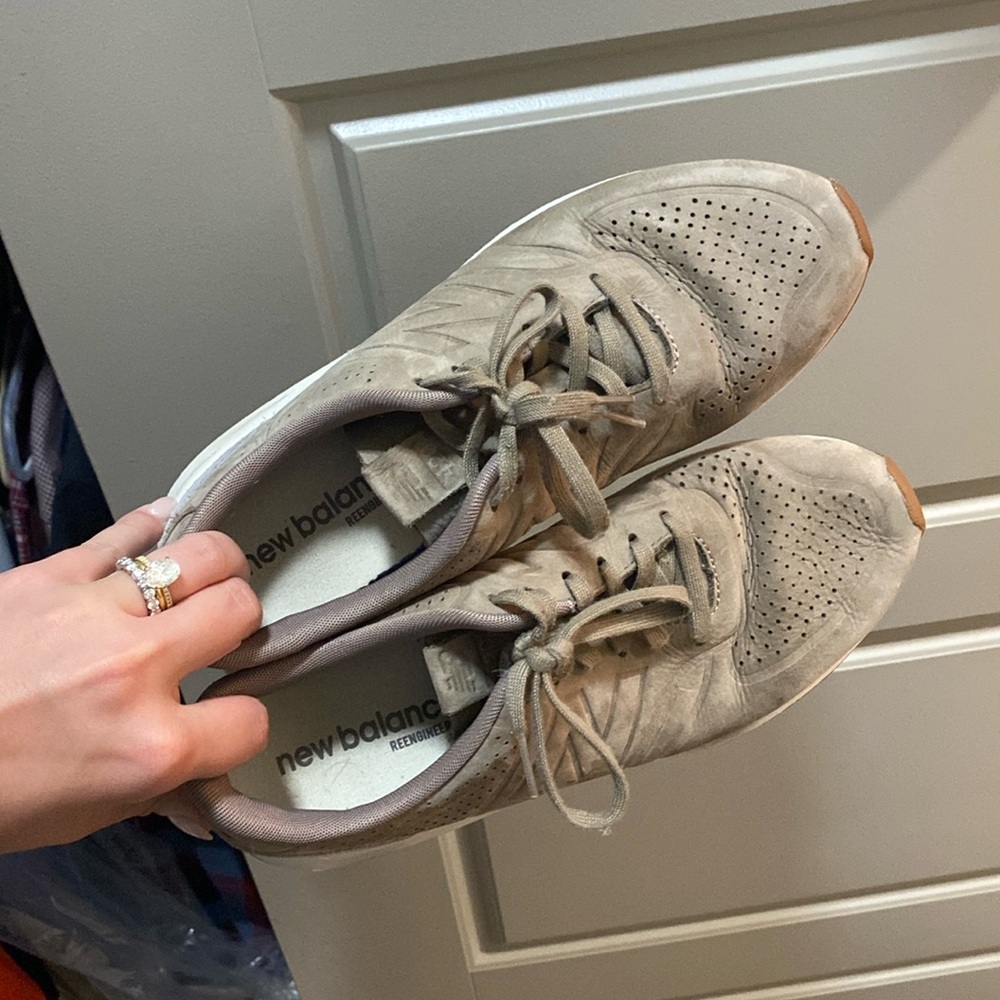 New Balance suede sneakers